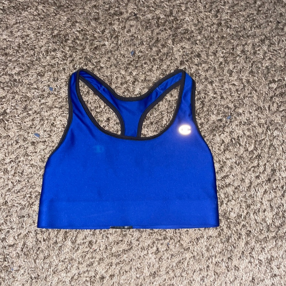 Blue Champion Sports Bra